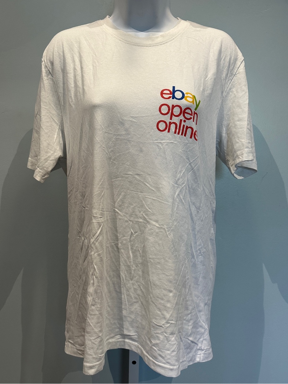 Ebay Open Online White Tee Shirt Medium